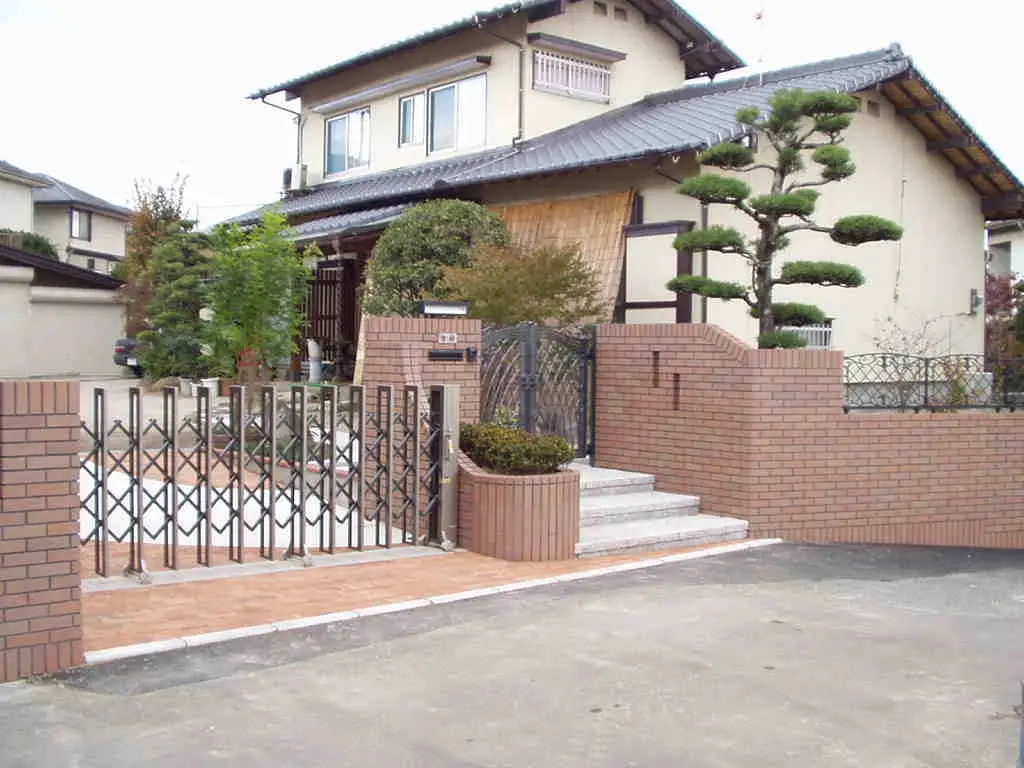 門扉をつけて戸締りがしたい