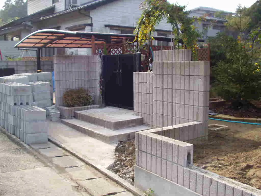 毎年の垣根の剪定に疲れ気味なので（鞍手郡鞍手町）施工写真4